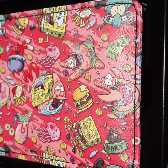 Other - Spongebob Bi Fold Wallet in Collectable Tin